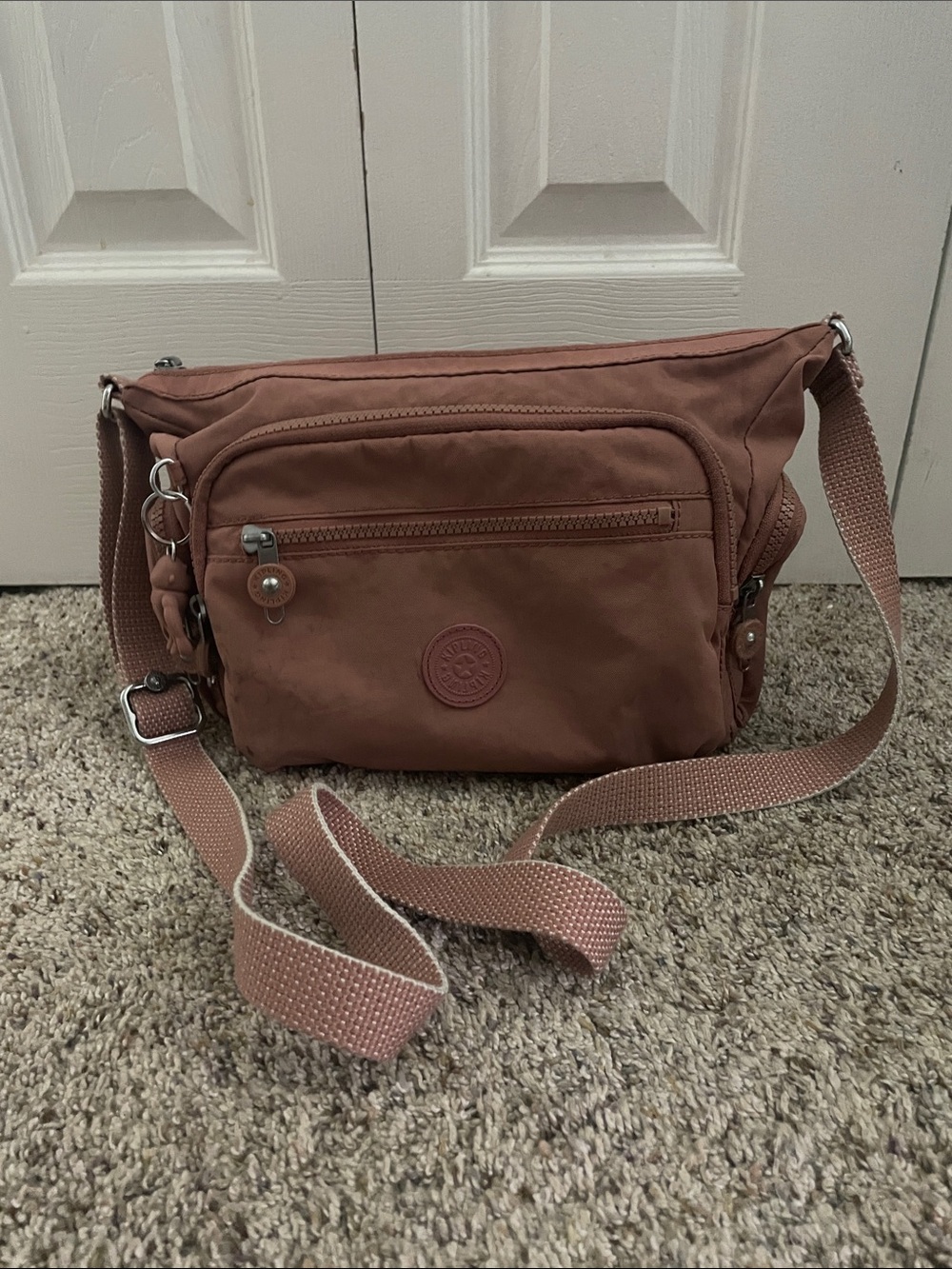 Kipling Deena Women’s Crossbody Bag in Pink Rose/Bridal Pink !Read Description!